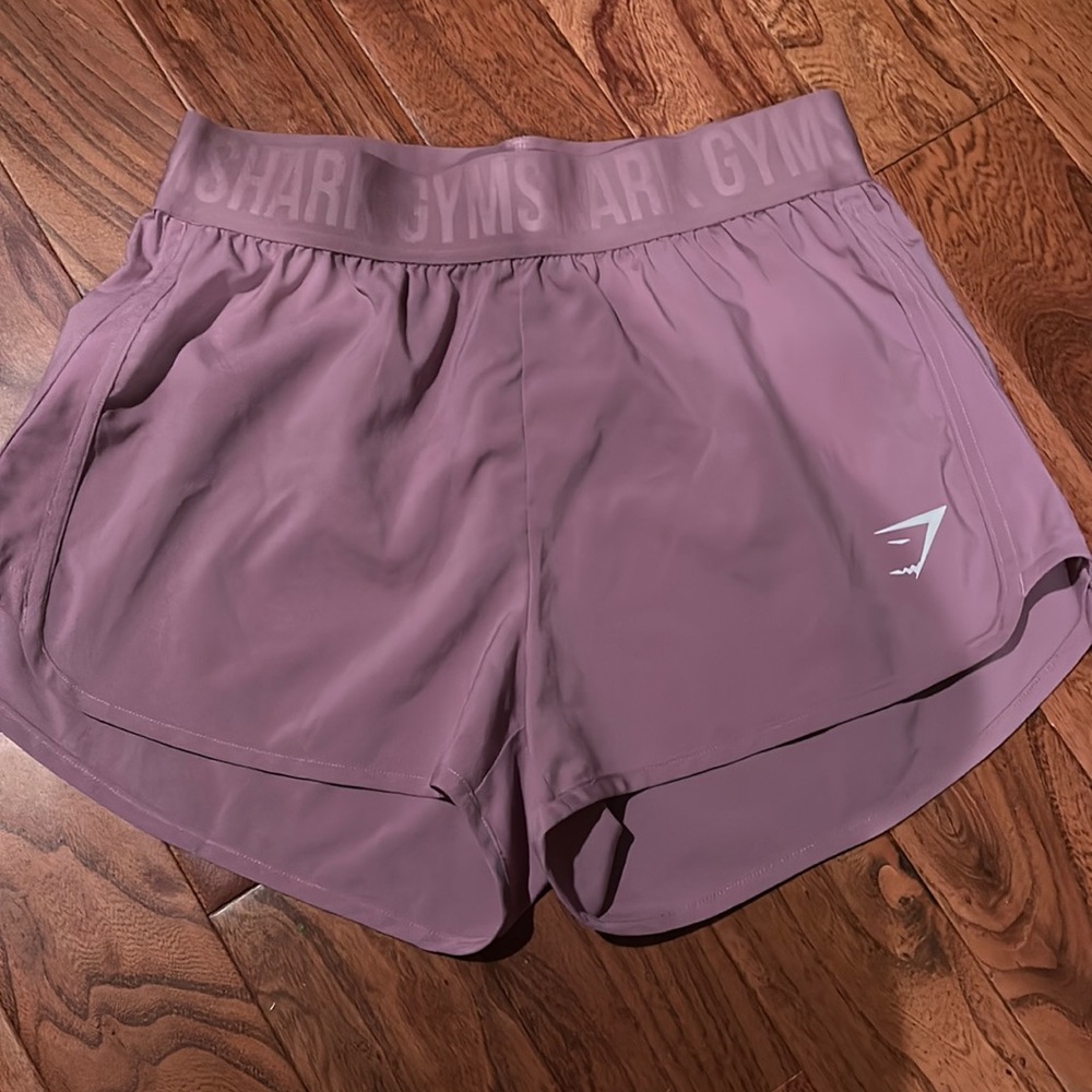 Pink Gymshark shorts. Small